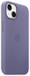 Preview: Apple iPhone 13 Leder Case mit MagSafe, wisteria lila