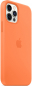 Preview: Apple iPhone 12/ 12 Pro Silikon Case mit MagSafe, kumquat