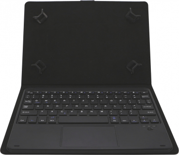 felixx Universal Tablet Case 9-10" mit Tastatur und Touchfeld schwarz