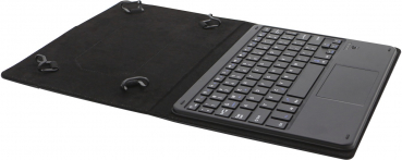 felixx Universal Tablet Case 9-10" mit Tastatur und Touchfeld schwarz