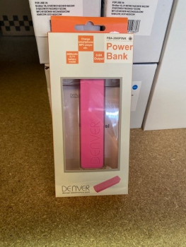 Denver Powerbank 2.600mAh pink