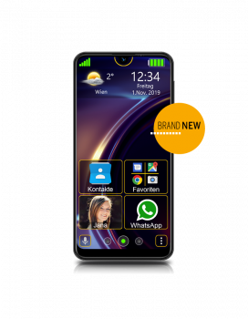 Beafon M6s - Smartphone schwarz