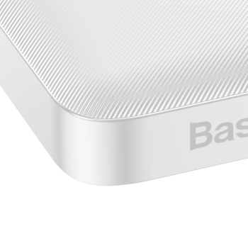 Baseus Power Bank 10000mAh Bipow 2xUSB + Typ-C 15W white