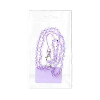 Crystal Diamond Cord violett