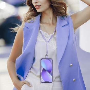 Crystal Diamond Cord violett
