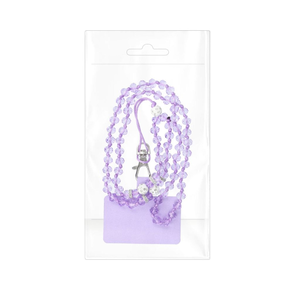Crystal Diamond Cord violett