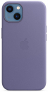 Apple iPhone 13 Leder Case mit MagSafe, wisteria lila