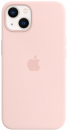 Apple iPhone 13 Silikon Case mit MagSafe, kalkrosa