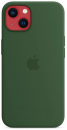 Apple iPhone 13 Silikon Case mit MagSafe, kleegrün