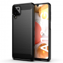 F-Carbon Case Galaxy A12/M12/F12 schwarz min. Waste