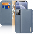 Hivo Echt-Leder Case iPhone 13 blau