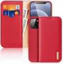 Hivo Echt-Leder Case iPhone 13 mini rot