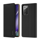 Wish Echt-Rauleder Case Note 20 schwarz